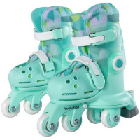 Роликові ковзани Yvolution Twista, розмір 30-34, салатовий
