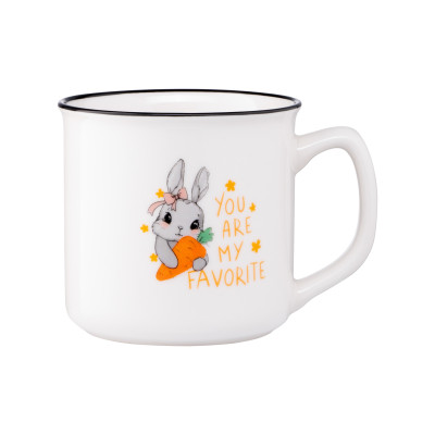 ARDESTO Чашка Cute rabbit, 320 мл, порцеляна