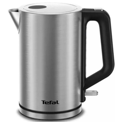 Електрочайник Tefal Bronx Electric 1.7л, нерж. сталь, сірий