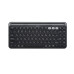 2E Клавіатура мембранна KS250 84key, WL/BT, EN/UK, чорно-сірий