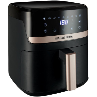 Мультипечь Russell Hobbs 1500Вт, чаша-5.5л, сенсорное управление, 9 программ, пластик, черный