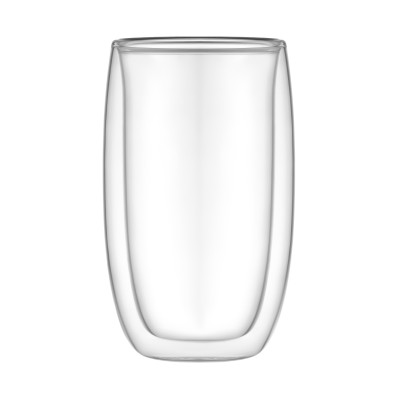 ARDESTO Набір чашок з подвійними стінками, 380мл, 2шт, боросилікатне скло, прозорий ARDESTO Набір чашок з подвійними стінками, 380мл, 2шт, боросилікатне скло, прозорий