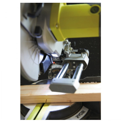 Ryobi Пила торцювальна EMS254L з протяжкою 2000Вт, 254 мм, 4500 об/хв, лазер Ryobi Пила торцювальна EMS254L з протяжкою 2000Вт, 254 мм, 4500 об/хв, лазер