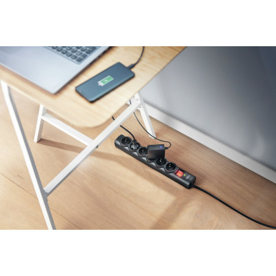 Trust Мережевий фільтр Surge Guard 6XSchuko 1.8м Black Trust Мережевий фільтр Surge Guard 6XSchuko 1.8м Black