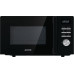 Микроволновая печь Gorenje, 20л, электр. управ., 800Вт, гриль, дисплей, 11 программ, черный
