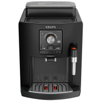 Кавомашина Krups Harmony 1.7л, зерно, ручний капучинатор, мех. керування, авторецептів - 4, свій рецепт, чорний