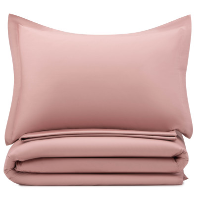 Підковдра ARDESTO Mix&Match Premium, 200х220см, 100% бавовна, сатин, рожевий світлий