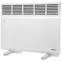 Конвектор электрический ARDESTO 1500 Вт, 15 м2, закрытый нагревательный элемент, LED-дисплей, IP 24, электронное управление, недельный программист, белый [CH-1500ECW]