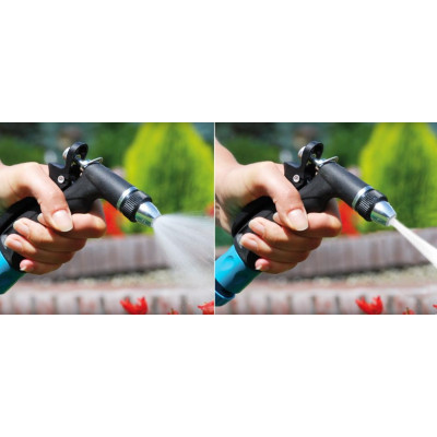 Cellfast Зрошувач пістолетний PROFI IDEAL, алюміній, плавне регулювання Cellfast Зрошувач пістолетний PROFI IDEAL, алюміній, плавне регулювання