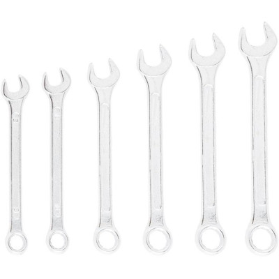 Top Tools Ключі гайкові, набір 6од., комбіновані, 8-17 мм Top Tools Ключі гайкові, набір 6од., комбіновані, 8-17 мм