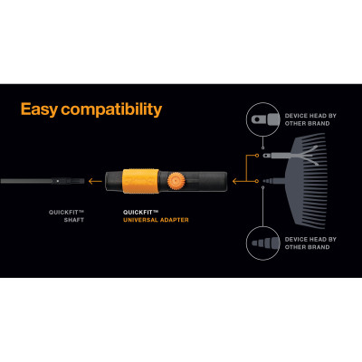 Адаптер універсальний Fiskars QuikFit, 17.1 см, 71г (1000617)