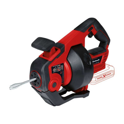 Einhell Пристрій для прочищення труб TE-DA 18/760 Li - Solo акум., PXC, 18В, 560 об/хв, трос 7.6 м, d7мм, 16-55 мм