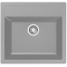 Мийка кухонна Franke Sirius тектонайт, прямокут., без крила, 560х530х200мм, чаша - 1, врізна, сірий граніт