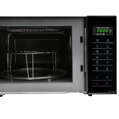 Мікрохвильова піч Panasonic, 23л, 800Вт, гриль, дисплей, чорний