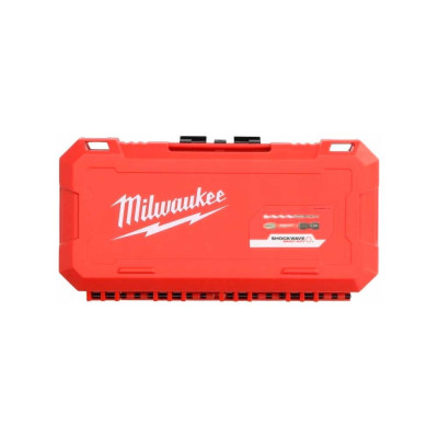 Набір біт і свердл Milwaukee Shockwave, сталь, кейс, 48шт