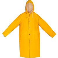 Дощовик Tolsen, ХXXL, ПВХ-матеріал 0,32мм, водонепроникний, жовтий