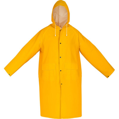 Дощовик Tolsen, ХXXL, ПВХ-матеріал 0,32мм, водонепроникний, жовтий Дощовик Tolsen, ХXXL, ПВХ-матеріал 0,32мм, водонепроникний, жовтий