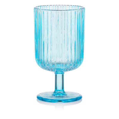 ARDESTO Набір келихів низьких 300мл, 2шт, скло, блакитний ARDESTO Набір келихів низьких 300мл, 2шт, скло, блакитний
