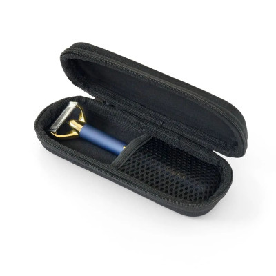 Тример Babyliss X- Blade Super-X Metal, для вусів та бороди, акум., насадок-4, кейс, підставка, сталь, синій Тример Babyliss X- Blade Super-X Metal, для вусів та бороди, акум., насадок-4, кейс, підставка, сталь, синій