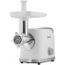 М'ясорубка Gorenje, 1800Вт, 2.1кг/хв, 2 решітки, насадка для ковбас, кеббе, томатів, 3 терки, пластик/метал, білий