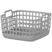 Кошик для зберігання ARDESTO 20.6x20x12.4см, 3л, пластик PP, cірий