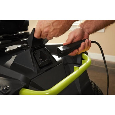 Газонокосарка-райдер акумуляторна Ryobi RY48RM76A 48В акб 1х50А·год 76см 35-115мм до 4000 кв.м фари круїз-контроль 200кг (5133004972)