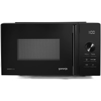 Мікрохвильова піч Gorenje, 20л, електр. керув., 800Вт, гриль, дисплей, 20 програм, інвертор, чорний Мікрохвильова піч Gorenje, 20л, електр. керув., 800Вт, гриль, дисплей, 20 програм, інвертор, чорний
