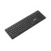Клавіатура мембранна 2E KS260 106key, WL, EN/UK, чорний (2E-KS260WB)