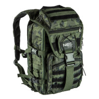 Neo Tools Рюкзак Camo, 30л, посилений, поліестер 600D, 50х29.5х19см, камуфляж Neo Tools Рюкзак Camo, 30л, посилений, поліестер 600D, 50х29.5х19см, камуфляж