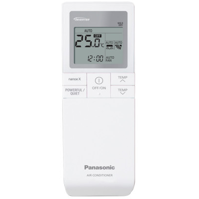 Кондиціонер Panasonic Etherea 70м2 інвертор 24000BTU 7.1кВт A++/A+ -20°С Wi-Fi R32 білий