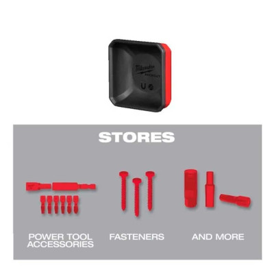 Піддон магнітний Milwaukee Packout, пластик, 100х100мм