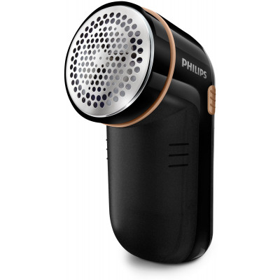 Машинка для удаления катышков Philips, 8800 оборотов в мин, большая площадь лезвий, 2хАА в комплекте, черный (GC026/80)