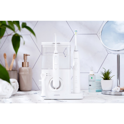 Іригатор ARDESTO стаціонарний+електрична зубна щітка, чаша 600 мл, від мережі , 3 насадки, білий Іригатор ARDESTO стаціонарний+електрична зубна щітка, чаша 600 мл, від мережі , 3 насадки, білий