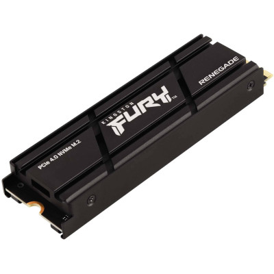 Накопичувач Kingston SSD M.2 4TB PCIe 4.0 Fury Renegade + радіатор SFYRDK/4000G