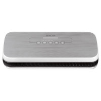 Вакууматор Sencor для пакетів і контейнерів, 110Вт, 30см, електронне керування, +5 пакетів, +1 рулон, пластик, сріблястий29