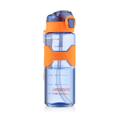 Пляшка для води ARDESTO Fitness 800мл, пластик, синій Пляшка для води ARDESTO Fitness 800мл, пластик, синій