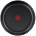 Набір посуду Tefal Ingenio Easy Cook & Clean, 10предметів, алюміній, нержавіюча сталь, бакеліт, чорний