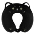 Подушка для шиї ARDESTO Travel Black Cat 30х30см, поліуретанова піна, чорний