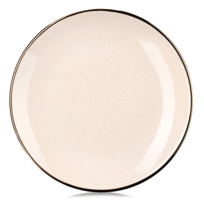 ARDESTO Тарілка обідня Emilia, 27.5см, кераміка, бежевий