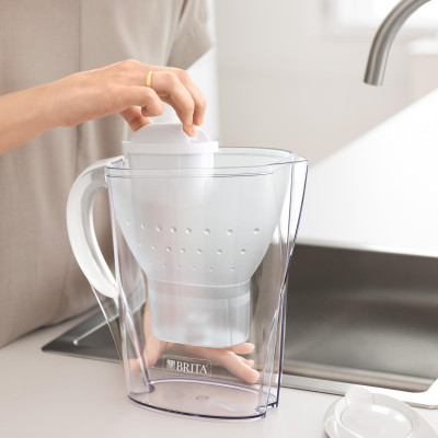 Фільтр-глечик Brita Marella XL Memo MXPro 3.5л (2л очищеної води) з фільтр-картриджем білий 3шт Фільтр-глечик Brita Marella XL Memo MXPro 3.5л (2л очищеної води) з фільтр-картриджем білий 3шт