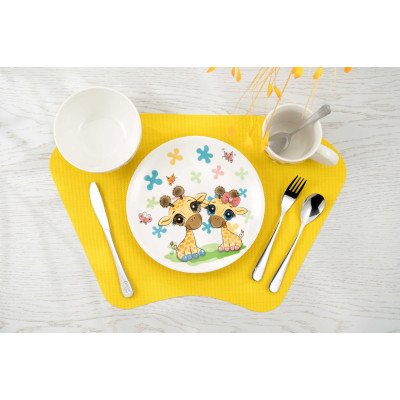 Килимок сервірувальний дитячий ARDESTO, 30х45см, ПВХ, жовтий