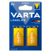 Батарейка Varta Longlife лужна 6LR61(6LF22, MN1604, MX1604, Крона) блістер, 2 шт