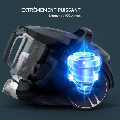 Rowenta Пилосос контейнерний Compact Power XXL, 900Вт Rowenta Пилосос контейнерний Compact Power XXL, 900Вт