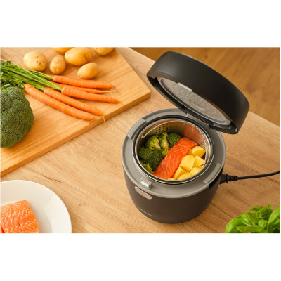 Рисоварка Sencor 350Вт, чаша-0.6л, сенсорное управление, 8 программ, нержавеющая сталь, пластик, черный Рисоварка Sencor 350Вт, чаша-0.6л, сенсорное управление, 8 программ, нержавеющая сталь, пластик, черный