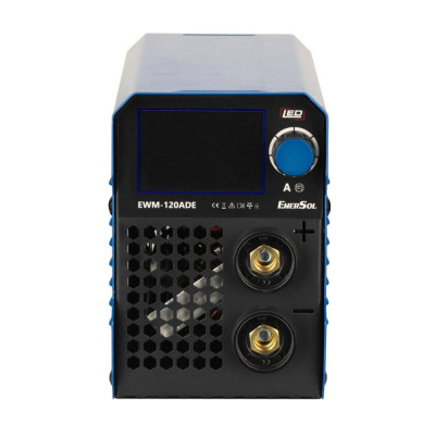 Зварювальний апарат інверторний EnerSol EWM-120ADE 20-120А 5.1кВт 160-260В 2.9кг Зварювальний апарат інверторний EnerSol EWM-120ADE 20-120А 5.1кВт 160-260В 2.9кг