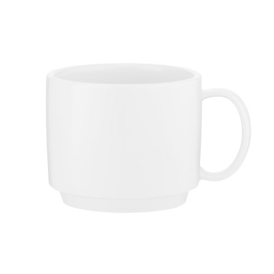 Чашка ARDESTO Prato, 200мл, порцеляна, білий