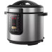 Мультиварка Philips Viva Collection 1300Вт, чаша-6л, електр. керування , 15 авто. программ, нержав.сталь, платик, чорний (HD2237/41)