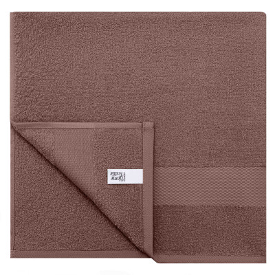 Рушник махровий ARDESTO Essence 70х140см, 100% бавовна, коричневий