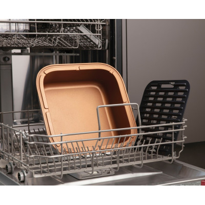 Мультипіч Russell Hobbs SatisFry Air&Grill, 1745Вт, чаша-5.5л, сенсорне керув., алюміній/пластик,чорно-помаранчевий