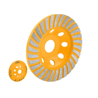 Диск шліфувальний Tolsen алмазний, по бетону каменю цеглі, 100x22.2мм Диск шліфувальний Tolsen алмазний, по бетону каменю цеглі, 100x22.2мм